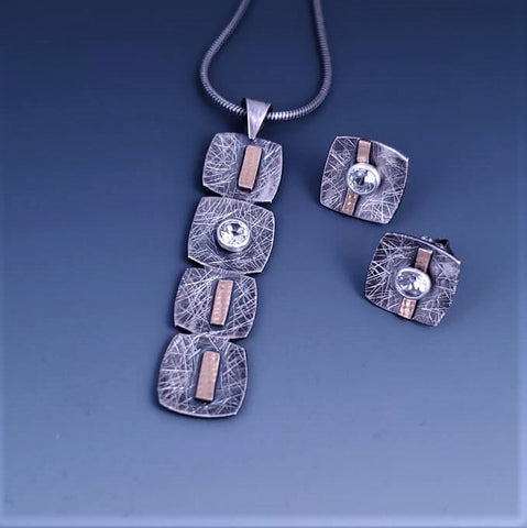 Pendant and Earring set